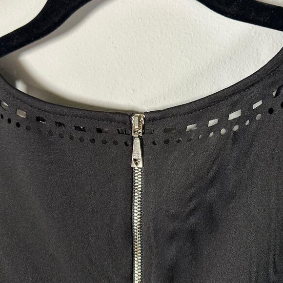 Guess Los Angeles Black Cutout Accent Sleeveless Midi Dress Women's 10 - Picture 9 of 9